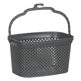 Καλάθι Πλαστικό για Μανταλάκια Γκρι Diamond 2.8 lt