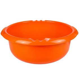 Λεκάνη Πλαστική Πορτοκαλί 10 lt
