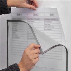 Θήκη Διαφανειών Α4 με Μαγνήτη