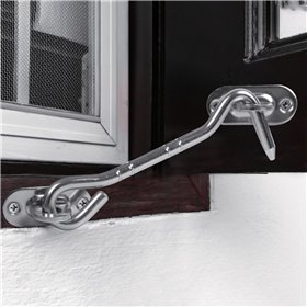 Σύρτης Πόρτας Μεταλλικός με Γάντζο 10.5x3.5 cm Σύρτης Πόρτας Μεταλλικός με Γάντζο 10.5x3.5 cm