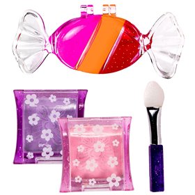 Τσαντάκι Ομορφιάς Παιδικό (Σκιές, Lipgloss, Πινέλο)