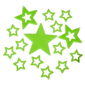 Αυτοκόλλητα Διακοσμητικά Τοίχου Φωσφοριζέ Αστέρια