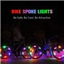 Φωτάκι για Ρόδα Ποδηλάτου LED Πολύχρωμο 12.5 cm