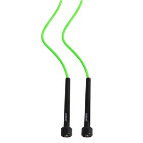 Σχοινάκι Γυμναστικής PVC Λαχανί Μαύρες Λαβές 2.75 m