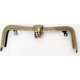 Paper Μεταλλικό Χερούλι Ανάγλυφο Χειροποίητης Τσάντας Μ 20εκ.