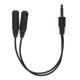 Διπλός Αντάπτορας Υποδοχής 3.5 mm 15 cm