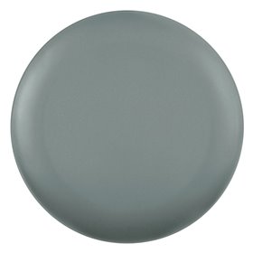 Πιάτο Ρηχό Κεραμικό Γκρι Ανοιχτό 19cm
