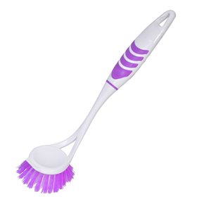 Βουρτσάκι Πιάτων Μωβ Πλαστικό 27 cm