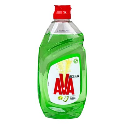 Υγρό Πιάτων AVA Perle με Λευκό Ξύδι &amp Άρωμα Πράσινου Μήλου 430 ml