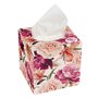 Χαρτομάντηλα Κουτί Κύβος 2 ply Floral - 100 τμχ.