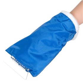 Ξύστρα Χιονιού με Γάντι Μπλε