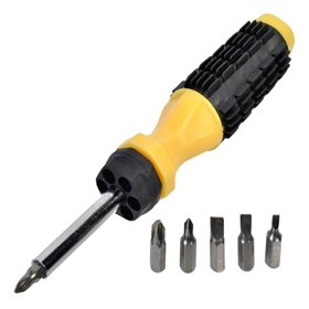 Κατσαβίδι με Μύτες 6σε1