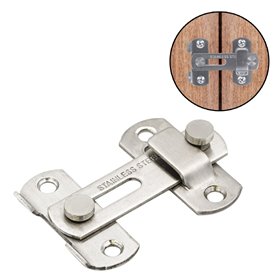 Σύρτης Μεταλλικός για Πόρτα Παράθυρο 7x1.8 cm Σύρτης Μεταλλικός για Πόρτα Παράθυρο 7x1.8 cm