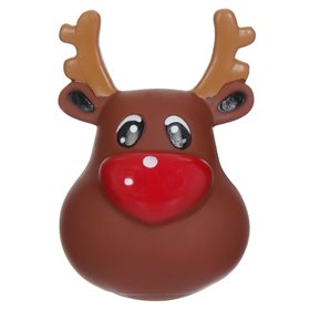 Χριστουγεννιάτικο Μπαλάκι Σκύλου Ταρανδάκι 11 εκ.