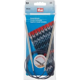 Prym Bελόνες Κυκλικές Πλεξίματος με Καλώδιο 100cm No 5.5 Μεταλλικές Prym Bελόνες Κυκλικές Πλεξίματος με Καλώδιο 100cm No 5.5 Μεταλλικές