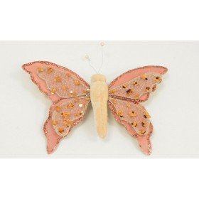 Papercraft Πεταλούδα με Χάντρες & Πιαστράκι 19x18cm Papercraft Πεταλούδα με Χάντρες & Πιαστράκι 19x18cm