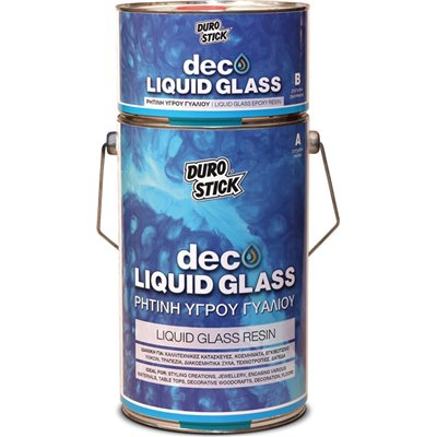 Durostick Deco Liquid Glass 5000ml Ρητίνη Υγρού Γυαλιού
