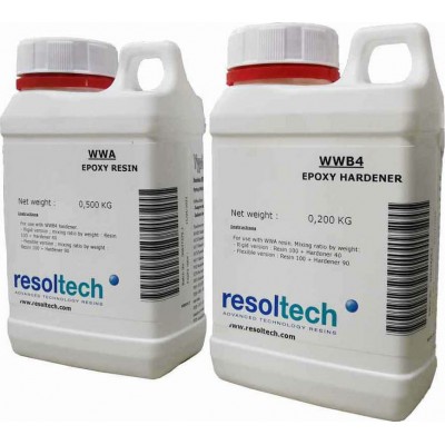 Resoltech WWA Υγρό Γυαλί Δύο Συστατικών 700gr