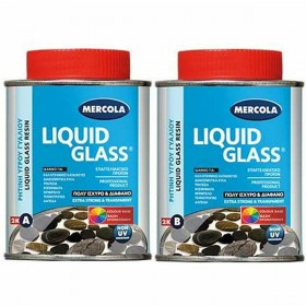 Mercola Liquid Glass Colour Base Ρητίνη Υγρού Γυαλιού 320gr