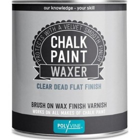 Polyvine Chalk Paint Waxer Clear Dead Flat 500ml Polyvine Chalk Paint Waxer Clear Dead Flat 500ml
