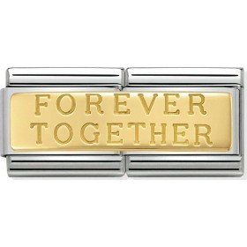 Nomination Composable Classic Double Link ''Forever Together'' Χρυσό 18Κ Nomination Composable Classic Double Link ''Forever Together'' Χρυσό 18Κ