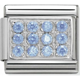 Nomination Composable Classic Link Ασήμι 925 με Γαλάζια Ζιργκόν Nomination Composable Classic Link Ασήμι 925 με Γαλάζια Ζιργκόν