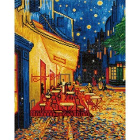 Diamond Dotz Ψηφιδωτό - Café At Night (Van Gogh) Diamond Dotz Ψηφιδωτό - Café At Night (Van Gogh)