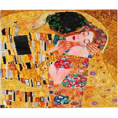 Diamond Dotz Το Φιλί (Gustav Klimt) Καμβάς Diamond Painting Κιτ