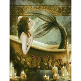 Diamond Dotz Bath Time Mermaid Καμβάς Diamond Painting Κιτ Diamond Dotz Bath Time Mermaid Καμβάς Diamond Painting Κιτ