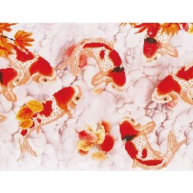 Diamond Dotz Koi Carp Καμβάς Diamond Painting Κιτ Diamond Dotz Koi Carp Καμβάς Diamond Painting Κιτ