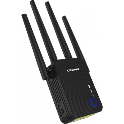 Comfast CF-WR754AC WiFi Extender Dual Band (2.4 &amp 5GHz) 1200Mbps με 2 Θύρες Ethernet