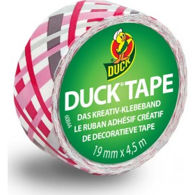Duck Washi Tape 19mm x 4.5m Ducklings Mini Rolls Pretty Plaid Duck Washi Tape 19mm x 4.5m Ducklings Mini Rolls Pretty Plaid