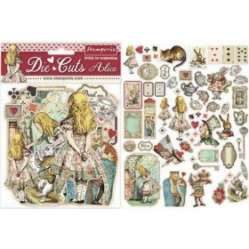 Έτοιμα σχέδια Die cuts Alice Stamperia Έτοιμα σχέδια Die cuts Alice Stamperia