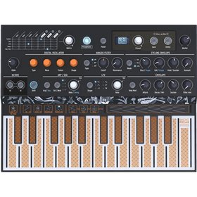 Arturia Synthesizer MicroFreak V3 με 25 Πλήκτρα Τυπικής Αφής Μαύρο