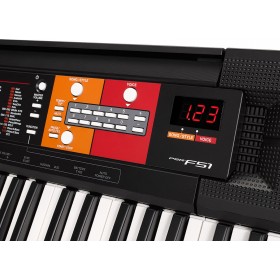 Yamaha Αρμόνιο PSR-F51 με 61 Πλήκτρα Τυπικής Αφής Μαύρο Yamaha Αρμόνιο PSR-F51 με 61 Πλήκτρα Τυπικής Αφής Μαύρο