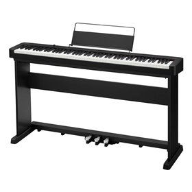 Casio Ηλεκτρικό Stage Πιάνο CDP-S160BK Set με 88 Βαρυκεντρισμένα Πλήκτρα και Σύνδεση με Ακουστικά Black