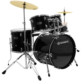 Divarte Studio Drumset Black