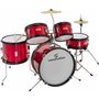 Soundsation Junior Kit 5 pcs Drum set Metallic RedΚωδικός: JDK100-MR 