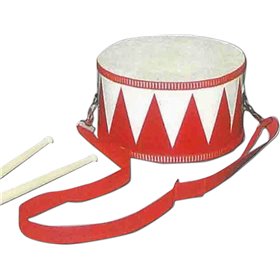 Papercraft Wooden Drum 10x20x20cm RedΚωδικός: 23902  Papercraft Wooden Drum 10x20x20cm RedΚωδικός: 23902