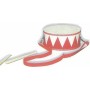 Papercraft Wooden Drum 10x20x20cm RedΚωδικός: 23902 