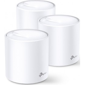 TP-LINK Deco X60 v1 Mesh Access Point Wi‑Fi 6 Dual Band (2.4 &amp 5GHz) σε Τριπλό Kit