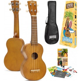 Mahalo Kahiko Series Learn 2 Play Ukulele Pack Soprano Transparent BrownΚωδικός: MK1TBRK  Mahalo Kahiko Series Learn 2 Play Ukulele Pack Soprano Transparent BrownΚωδικός: MK1TBRK
