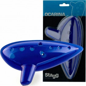 Stagg Plastic Ocarina BlueΚωδικός: OCA-PL BL  Stagg Plastic Ocarina BlueΚωδικός: OCA-PL BL