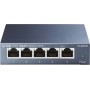 TP-LINK TL-SG105 v4 Unmanaged L2 Switch με 5 Θύρες Gigabit (1Gbps) Ethernet