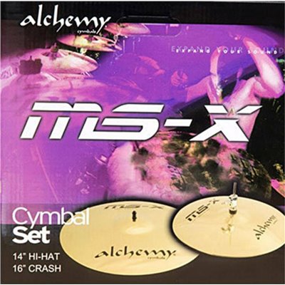 Alchemy Cymbals Σετ Πιατινιών Istanbul Agop MS-X Set (14" Hi-Hat, 16" Crash)Κωδικός: IMSXMS 