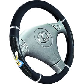 ΚΑΛΥΜΜΑ ΤΙΜΟΝΙΟΥ BUNNY ΧΡΩΜΙΟ ΜΑΥΡΟ MEDIUM (38-40cm)