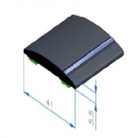 ΤΡΙΜ 40mm ΜΑΥΡΟ ΧΡΩΜΙΟ ΡΙΓΑ (ΚΟΥΛΟΥΡΑ 25 ΜΕΤΡΩΝ-τιμή/μέτρο) ΤΡΙΜ 40mm ΜΑΥΡΟ ΧΡΩΜΙΟ ΡΙΓΑ (ΚΟΥΛΟΥΡΑ 25 ΜΕΤΡΩΝ-τιμή/μέτρο)