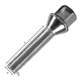 ΜΠΟΥΛΟΝΙ ΑΠΛΟ ΚΩΝΙΚΟ 12x1.5 40mm 17ΚΛΕΙΔΙ