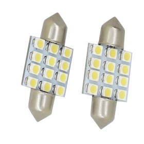 LED ΑΠΛΑ ΣΩΛΗΝΩΤΑ 12V 12pcs FLUX 36mm LED ΑΠΛΑ ΣΩΛΗΝΩΤΑ 12V 12pcs FLUX 36mm