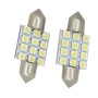 LED ΑΠΛΑ ΣΩΛΗΝΩΤΑ 12V 12pcs FLUX 36mm